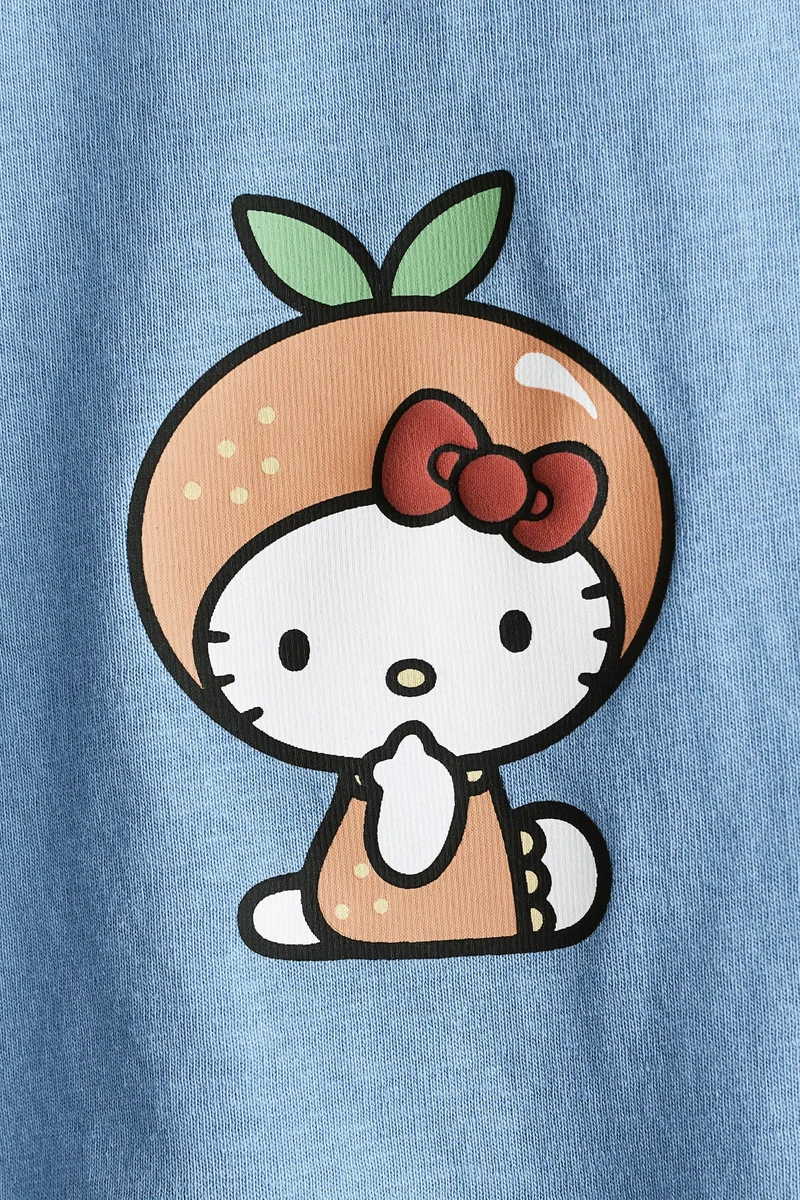 اتش اند ام تي-شيرت بتصميم مطبوع